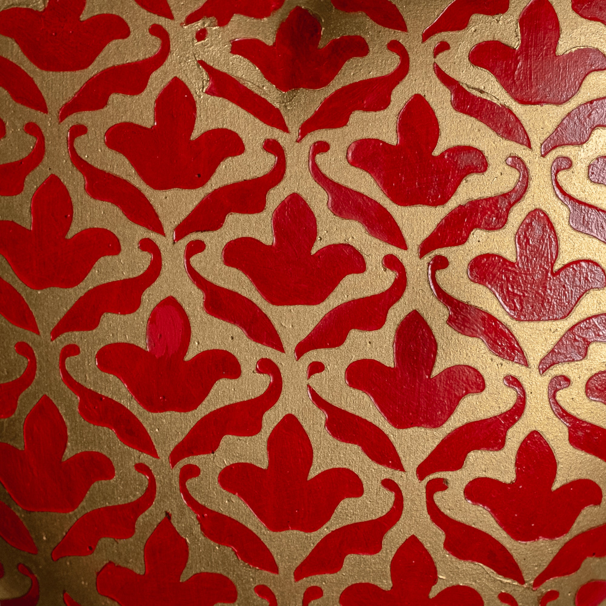 Flor de Lis Sobre Dorado